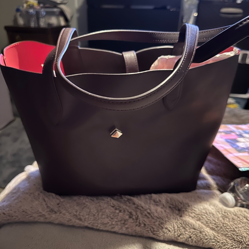 Kate Spade Medium Tote Chocolate Cherry